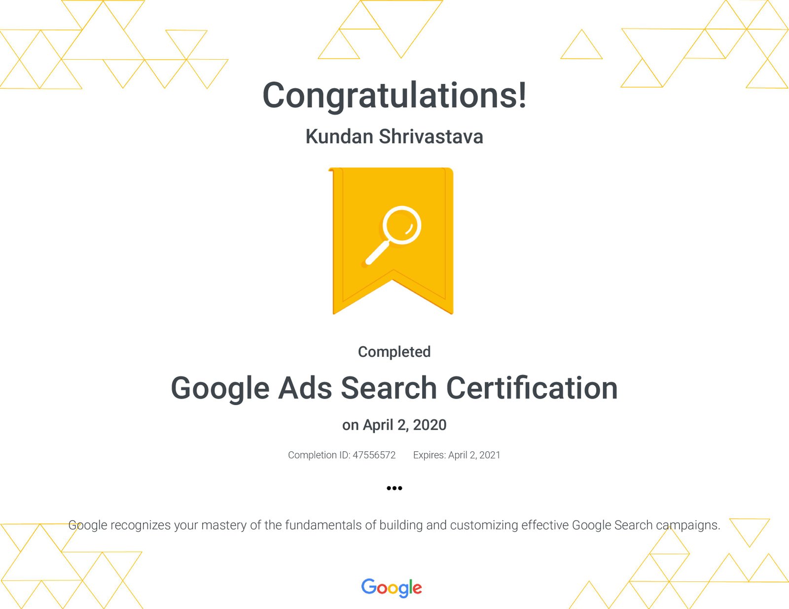 Global Certification